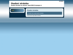 Osobn� str�nka