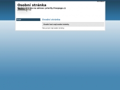 Osobn� str�nka