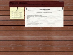 Osobn� str�nka