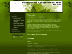 Restaurov�n� knih