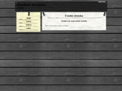 Osobn� str�nka