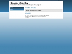 Osobn� str�nka