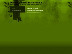 Osobn� str�nka-moje rodina