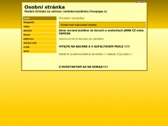 Osobn� str�nka