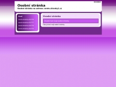 Osobn� str�nka