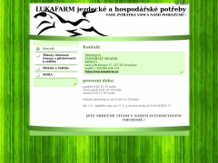 LUKAFARM jezdeck� a hospod��sk� pot�eby