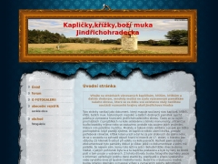 Kapli�ky,k���ky,bo�� muka Jind�ichohradecka