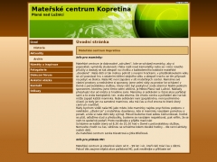Mate�sk� centrum Kopretina