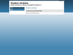 Osobn� str�nka