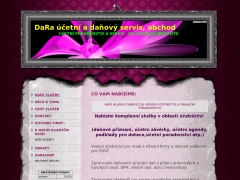 DaRa ��etn� a da�ov� servis, obchod