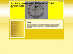 Str�nky hokejov�ho klubu HC K�i��ci K�i�anovice