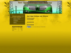 Taxi T�go  Kralupy nad Vltavou