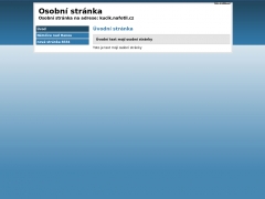 Osobn� str�nka
