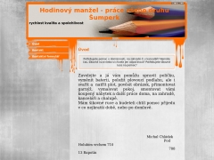 Hodinov� man�el - pr�ce v�eho druhu �umperk