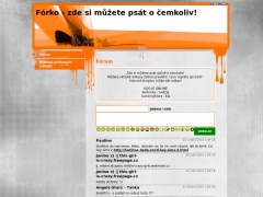 F�rko - zde si m��ete ps�t o �emkoliv!