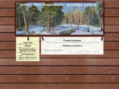 obrazy V�ry Tom�nkov� - prodejn� galerie
