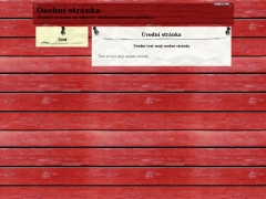 Osobn� str�nka
