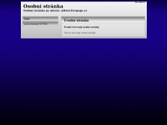 Osobn� str�nka