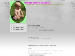 Mas�e d�t� a kojenc�