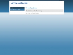 Levn� oble�en�