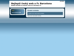 Nejlep�� �esk� web o Fc Barcelona