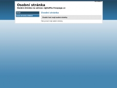 Osobn� str�nka