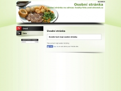 Osobn� str�nka