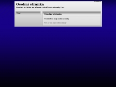 Osobn� str�nka