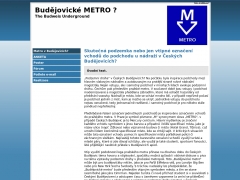 Bud�jovick� METRO ?