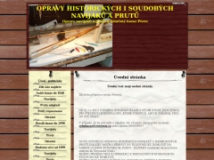 OPRAVY HISTORICK�CH I SOUDOB�CH NAVIJ�K� A PRUT�