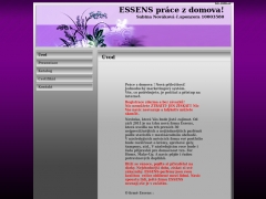 ESSENS pr�ce z domova!