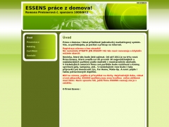 ESSENS pr�ce z domova!