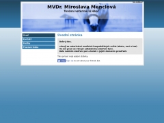 MVDr. Miroslava Menclov�