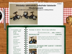 Str�nky sb�ratele ryb��sk� historie Shakespeare