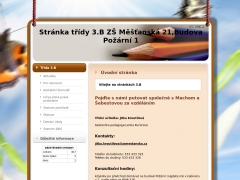 Str�nka t��dy 3.B Z� M칻ansk� 21,budova Po��rn� 1