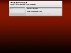 Osobn� str�nka