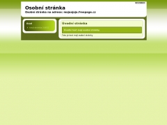Osobn� str�nka