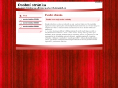 Osobn� str�nka