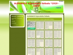 ALMANACH  Kyjovsk�ho  fotbalu  *1919 - 1989*